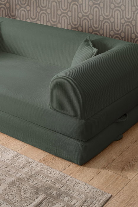 Atelier Del Sofa Legom Eco - Green Sofá-cama de 3 plazas
